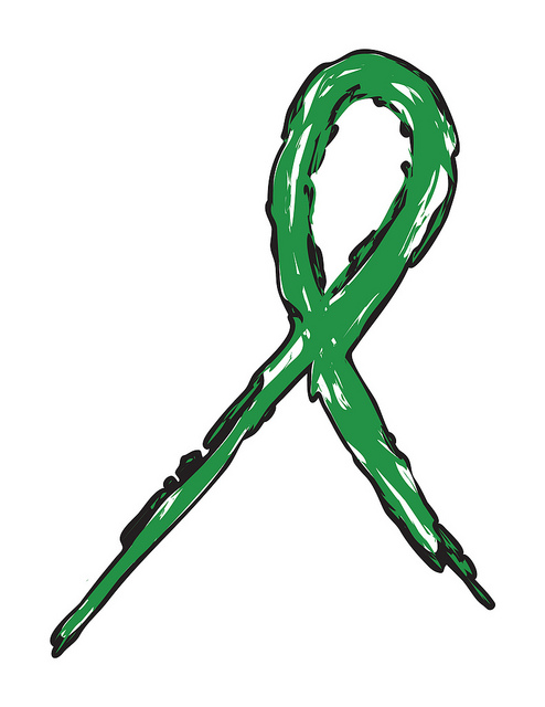 Liver Cancer Awareness Ribbon Green (No Background) | Flickr ...