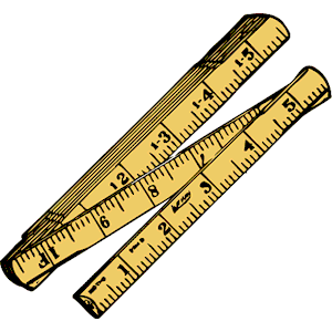 16 Inch In Ruler Clipart