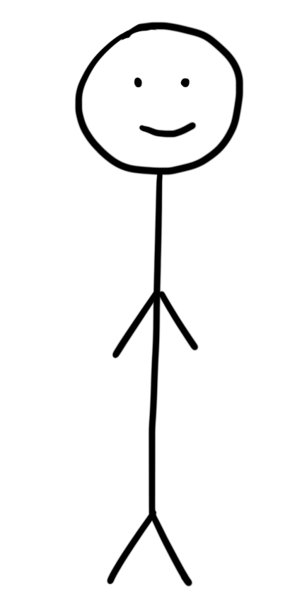 Happy Stick Figure - ClipArt Best