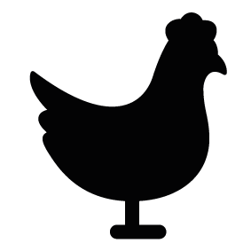 Chicken Silhouette | Silhouette of Chicken