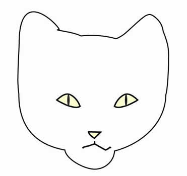 How to draw a cat step by step