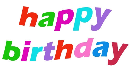 Free Happy Birthday Clipart Graphics