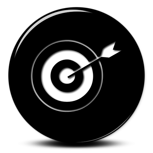 Bullseye Target Icon #044304 » Icons Etc