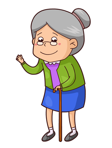 Free Cartoon Granny Clip Art