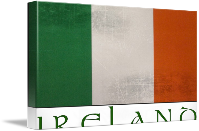 Irish Flag Art Prints by Bill Cannon - Shop Canvas and Framed Wall ...