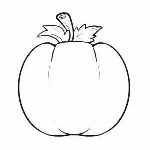 Drawing Food Tutorials - How to Draw Pumpkins