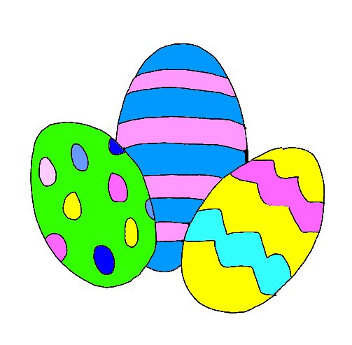 Easter Egg Cartoon Photo Album - Jefney