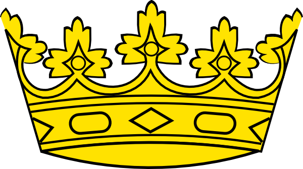 Crown And Scepter Clipart