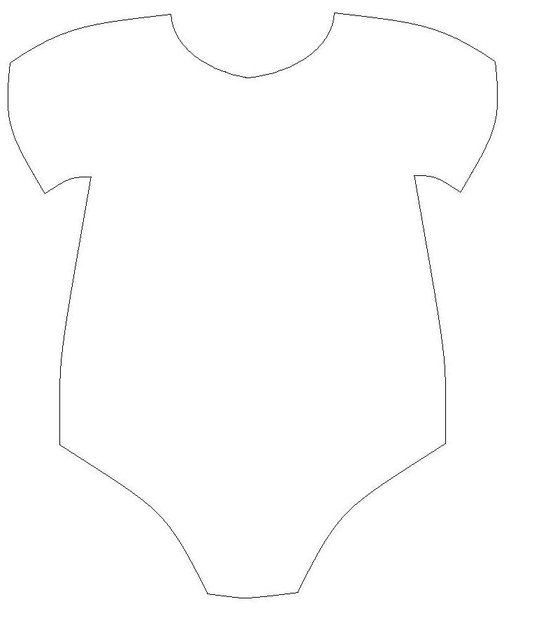 Imgs For > Baby Onesie Template