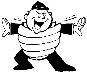 Umpire Clipart Black And White - Free Clipart Images