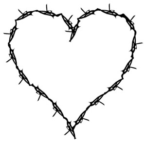 barbed wire heart on Universalscrapbook - Scrapbooking Logos ...