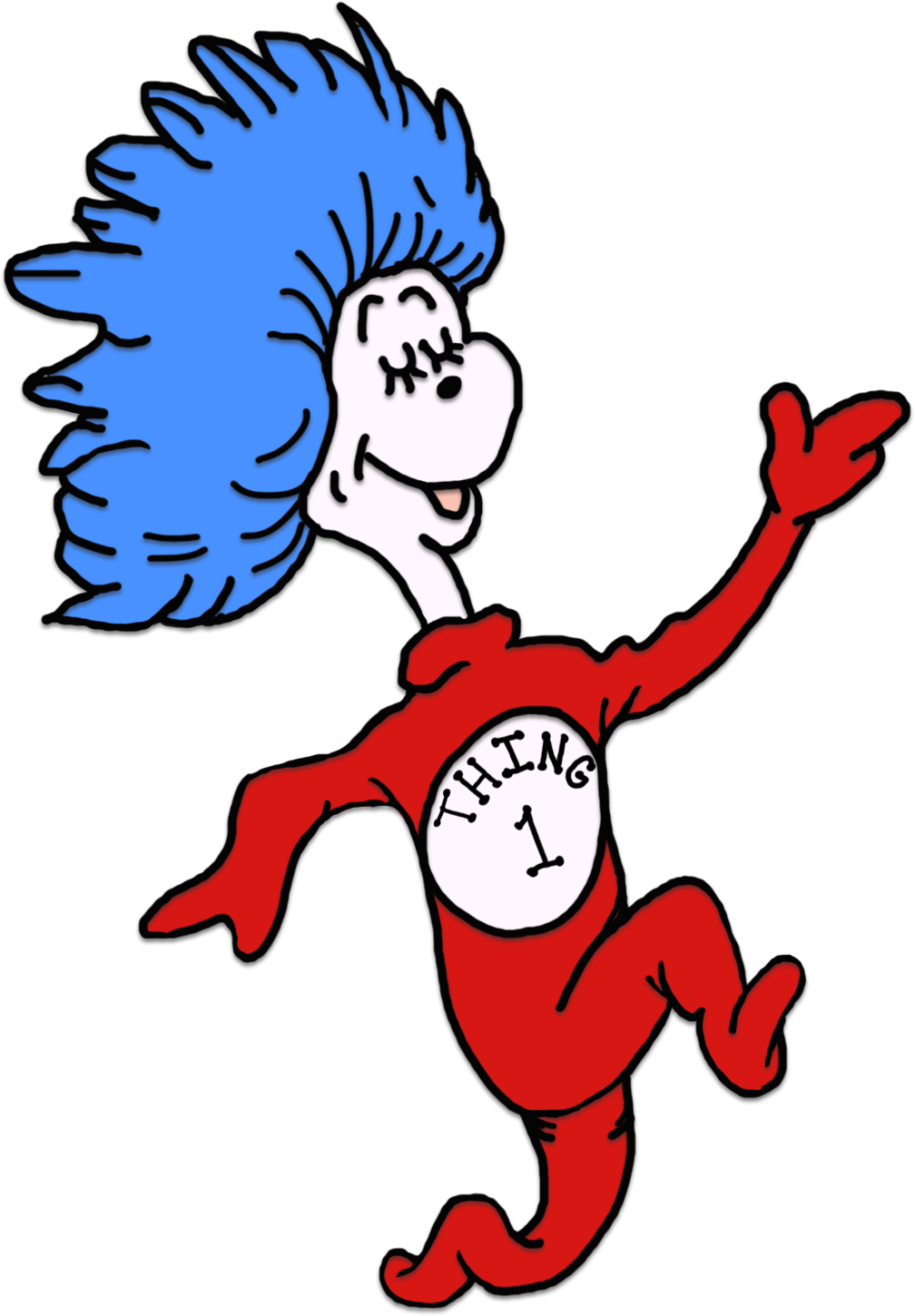 Diy Thing 1 Thing 2 Printables - ClipArt Best