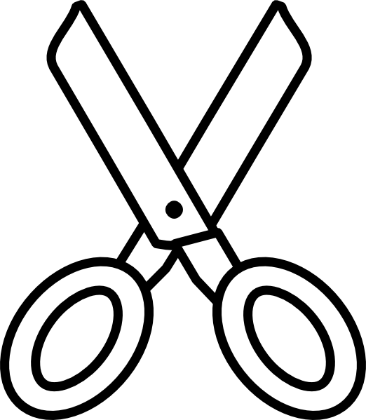 Scissors clip art - vector clip art online, royalty free & public ...
