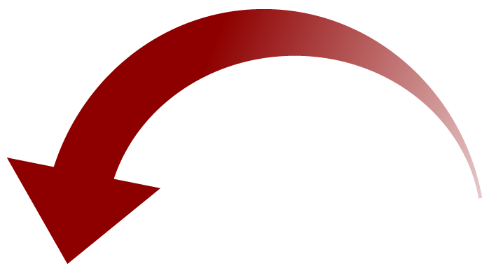 Curved arrow to left clipart