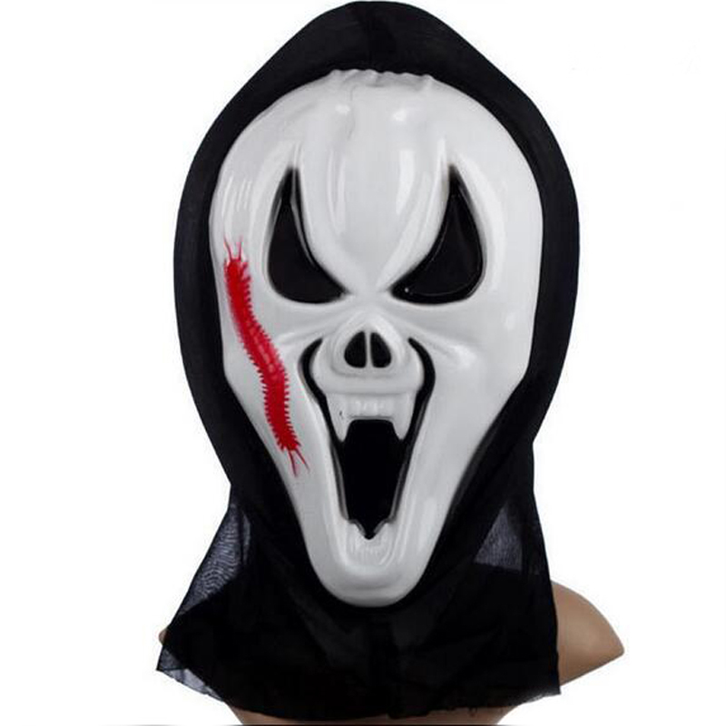 Aliexpress.com : Buy 1 Pc Scary Ghost Face Scream Cosplay Black ...