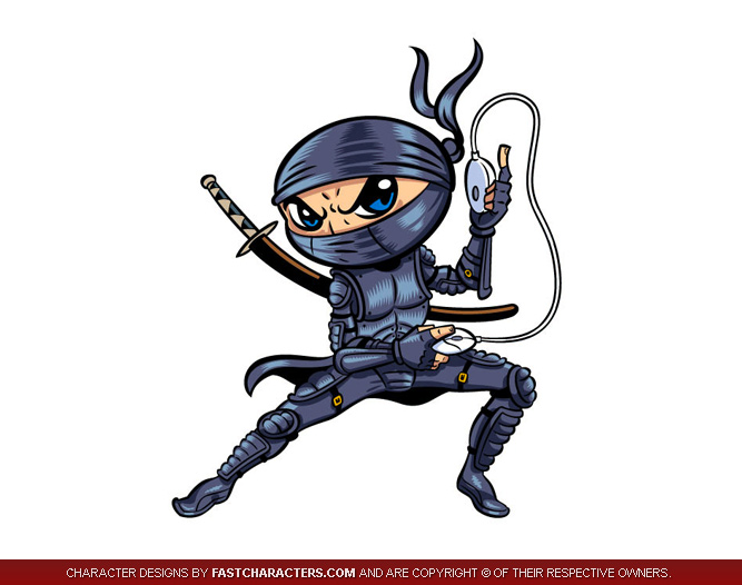 cartoon ninja clip art - photo #42