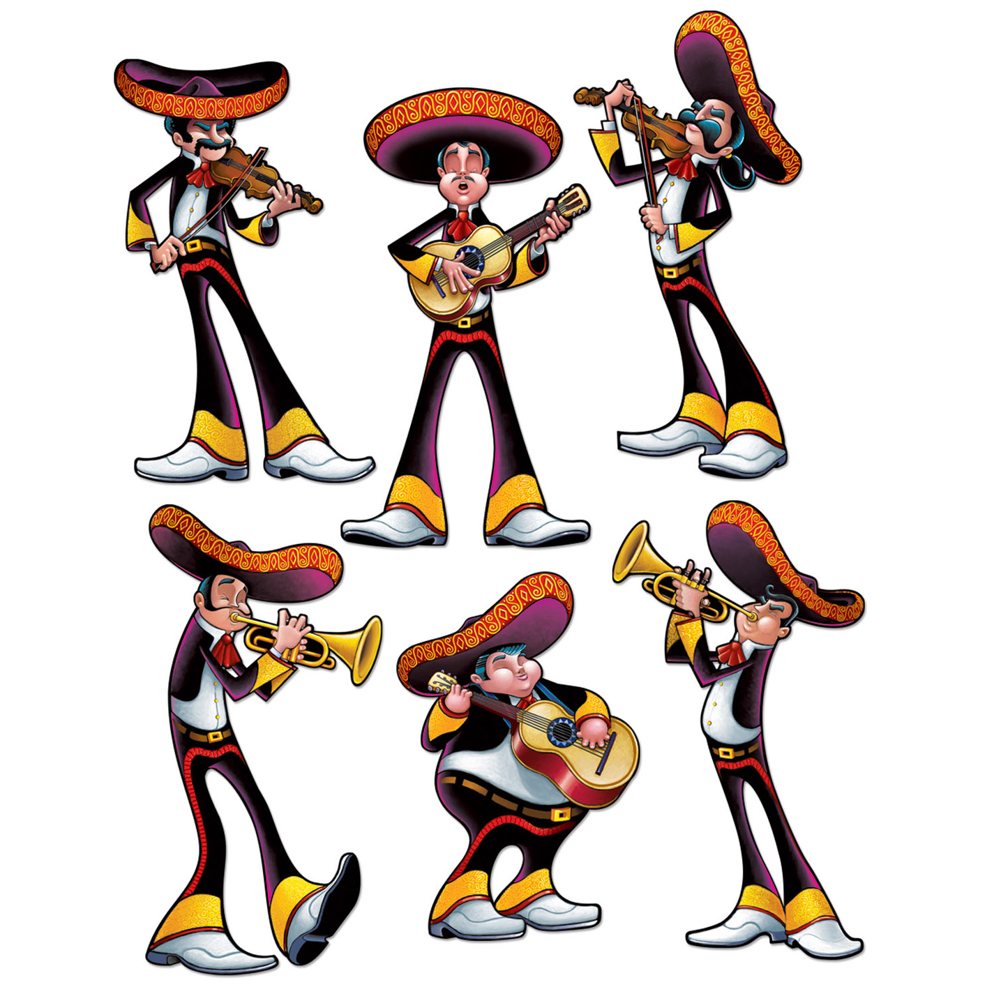 Cartoon Mexican People Clipart - Free to use Clip Art Resource