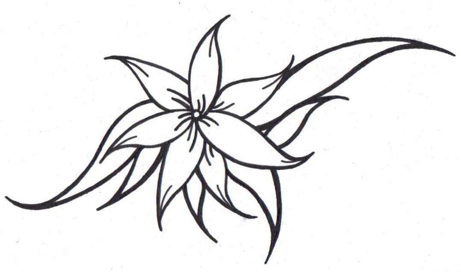 Pictures Of Flower Tattoo Designs | Free Download Clip Art | Free ...