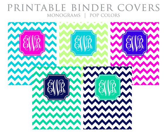 1000+ images about Binder monogram | Personalized ...