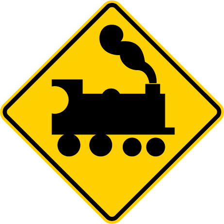 Train Signs - ClipArt Best