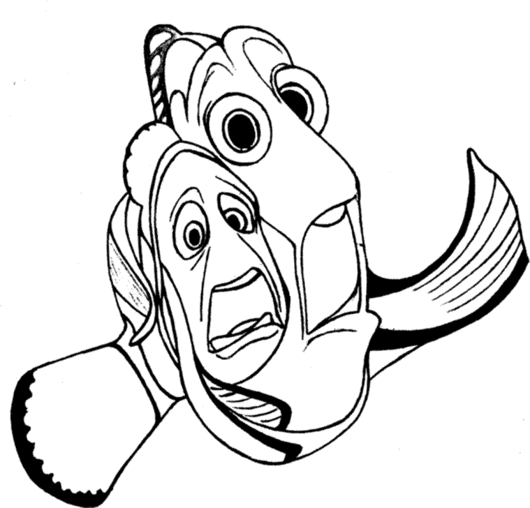 Black and White Finding Nemo Clipart - Cliparts and Others Art ...