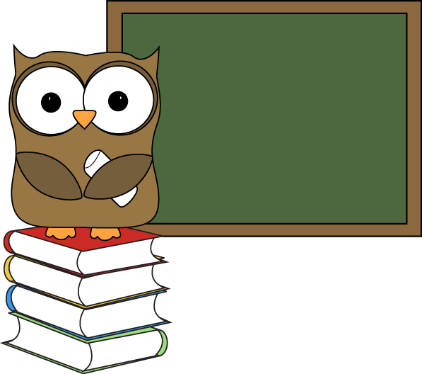 Teaching owl clipart