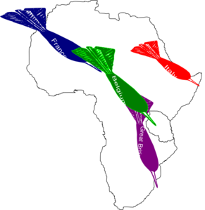 Africa Imperialism Map 2 clip art - vector clip art online ...