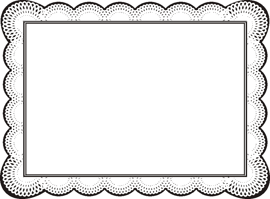 clipart gift certificate border - photo #16