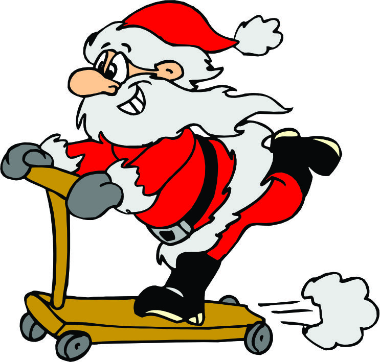 santa clipart animated - photo #47