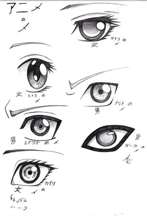 drawings of eyes - eyes clip art