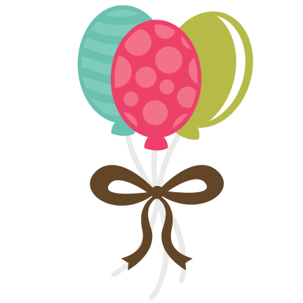 Birthday Balloons SVG files birthday svg files birthday svg cuts ...