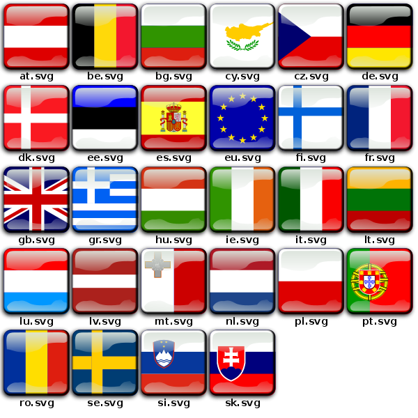 clip art flags of the world free - photo #16