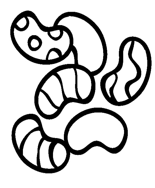 Jelly Beans Line Drawings - ClipArt Best