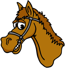 Cute Cartoon Horse Clipart