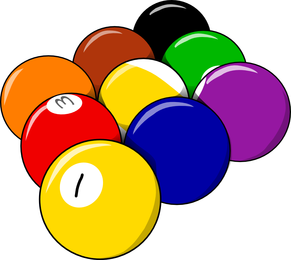 Billiard Logos Clipart - Cliparts and Others Art Inspiration