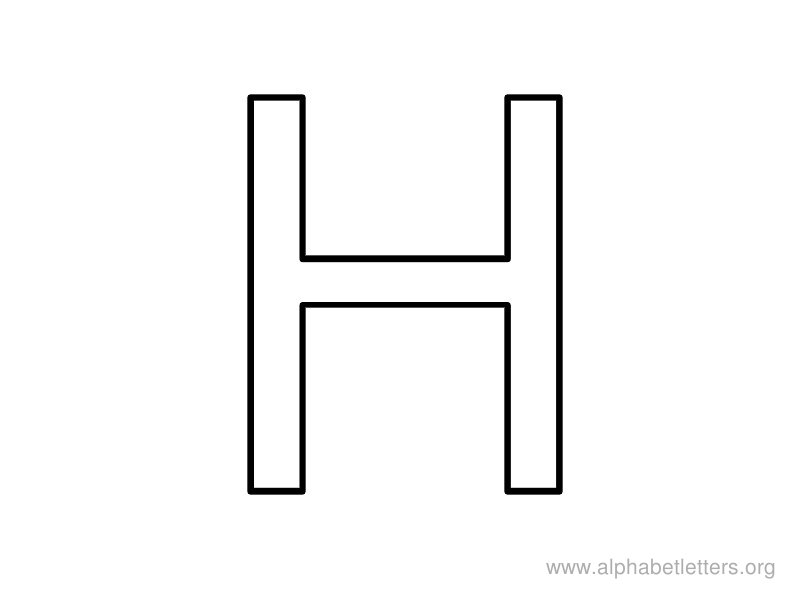 Alphabet Letters H Printable Letter H Alphabets | Alphabet Letters Org