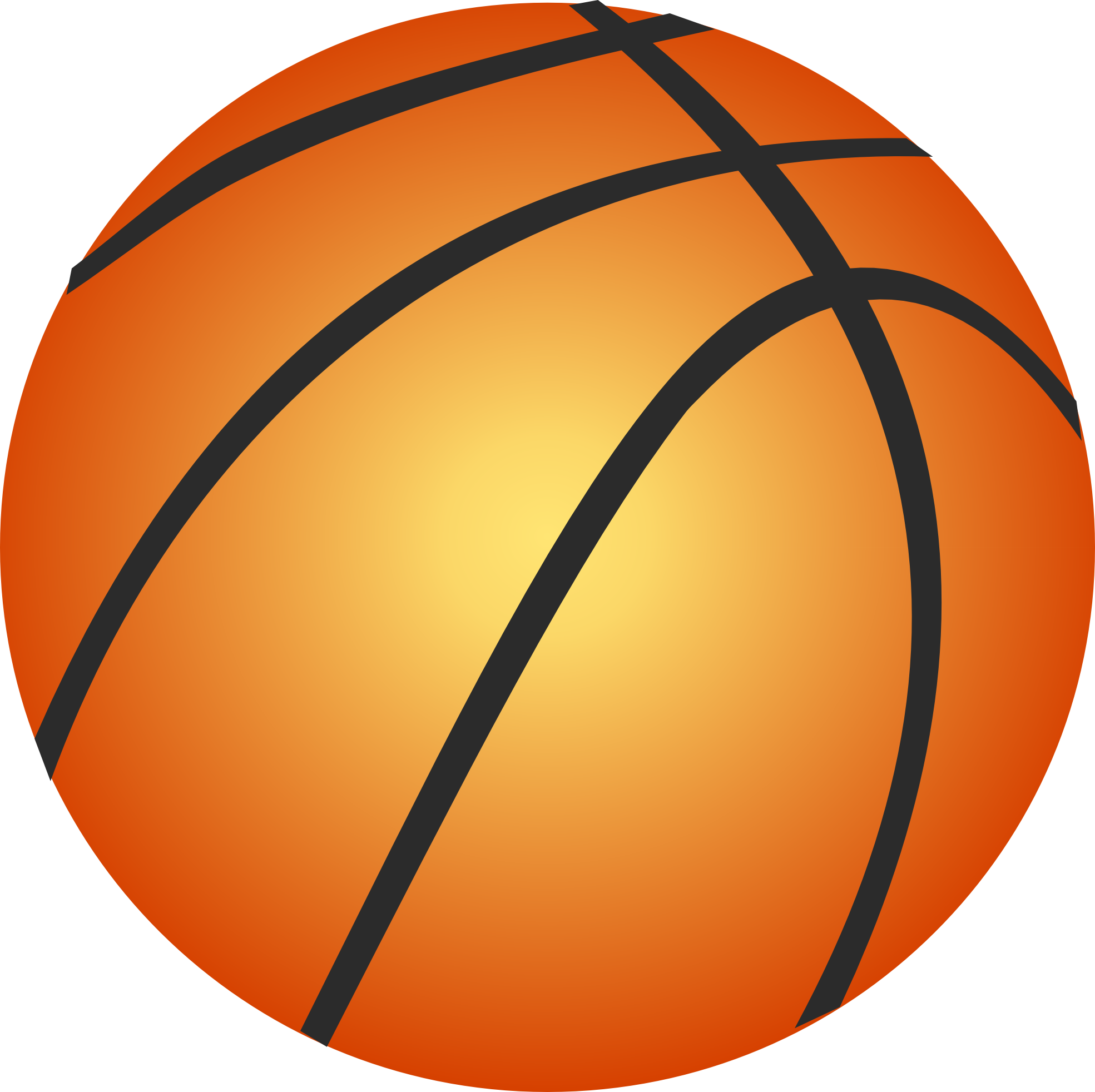 Basketballs Clipart