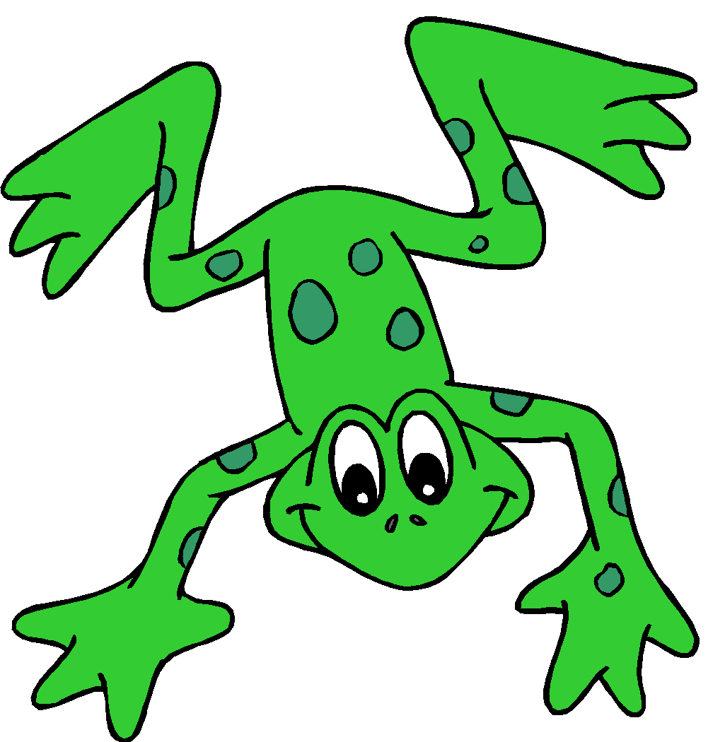 Frog On Lily Pad Cartoon - ClipArt Best