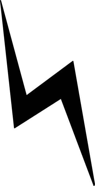 Black Lightning Bolt Logo Lightning Bolt Logo