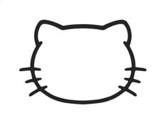 Hello Kitty Bow Svg Template - ClipArt Best