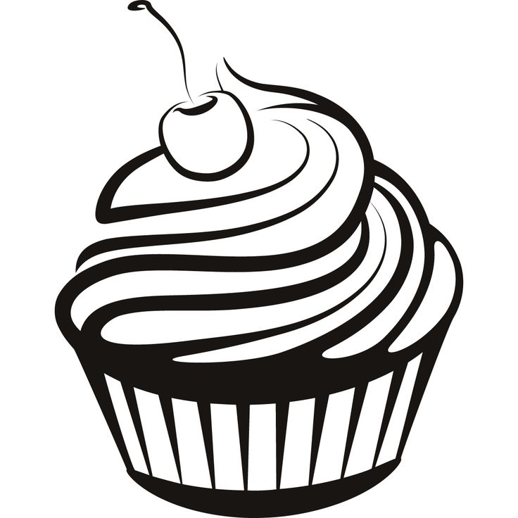 Cupcake Drawing | How To Draw ...