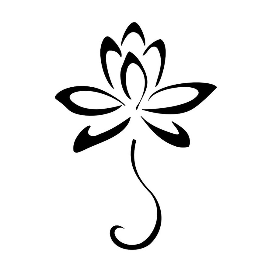 All 102+ Images easy black and white simple flower design Updated