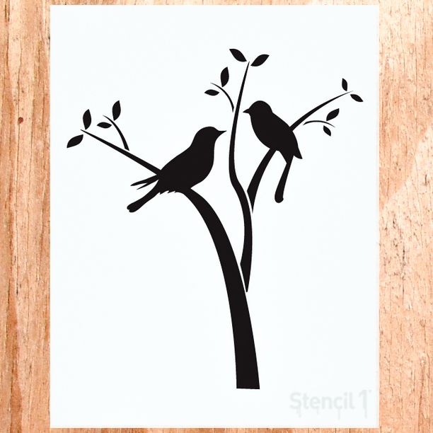 Bird Stencil | Stencils, Stencils ...