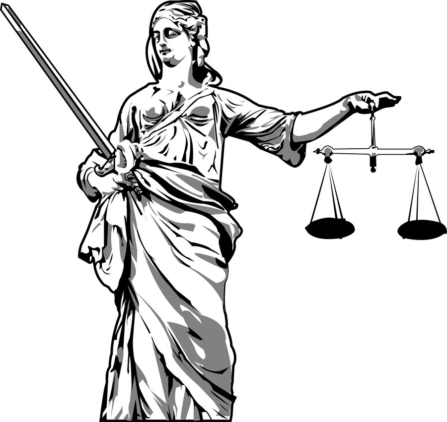 Lady justice free clipart