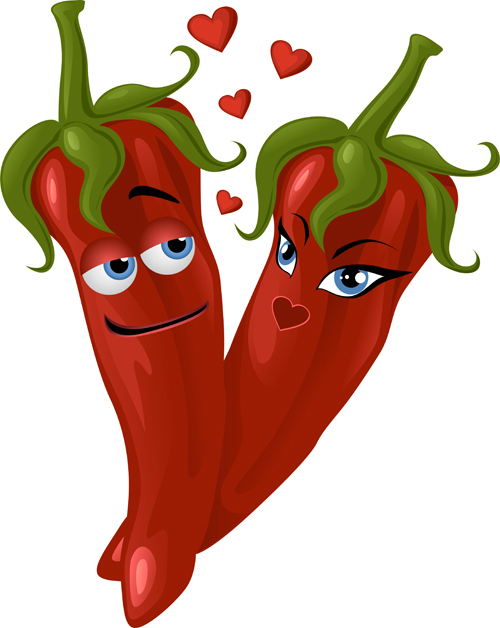 Chili vector for free download
