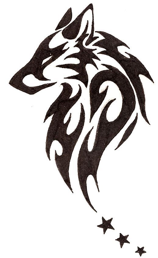 Tribal Wolf | Tribal Wolf Tattoos ...