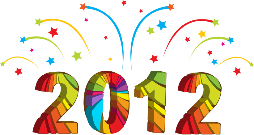 Free new year clipart 2012