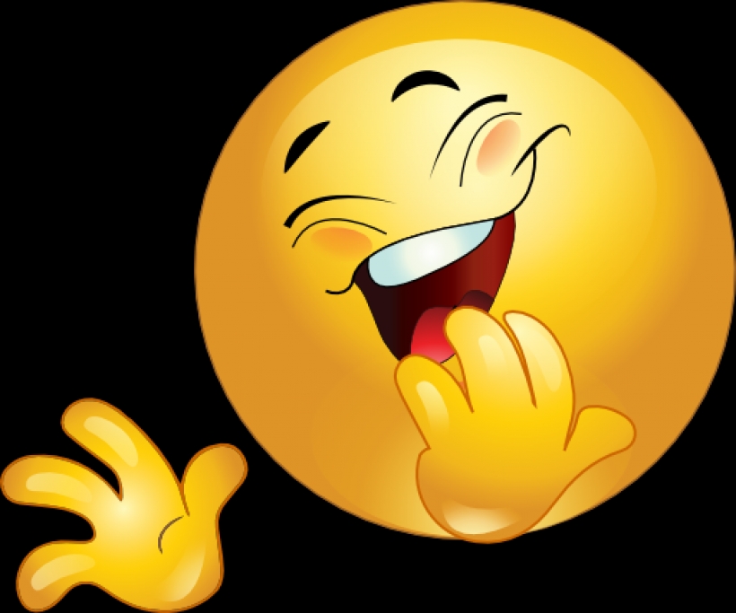 Laughing face clip art