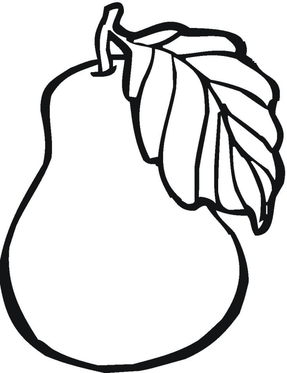 One Banana Fruits Coloring Pages | Coloring Pages | Pinterest ...