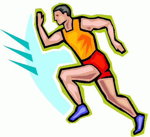 Cartoon Runners Clipart